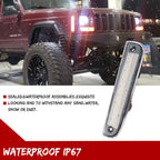 Clear White LED Front Side Marker Lights for Jeep Cherokee (1997–2001)