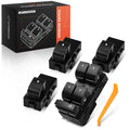 Set of 4 Power Window Switches for Chevy Silverado 2500 HD (2007–2014)