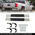 Stainless Steel Running Boards for Chevy Silverado (2007â2019)