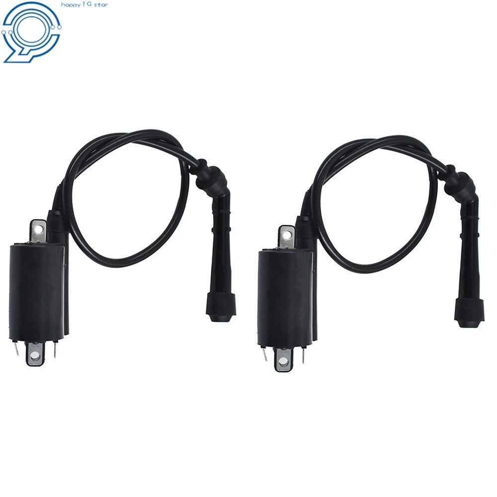 2x Ignition Coil for Kawasaki EX500 Ninja 500 500R (1987–2009)