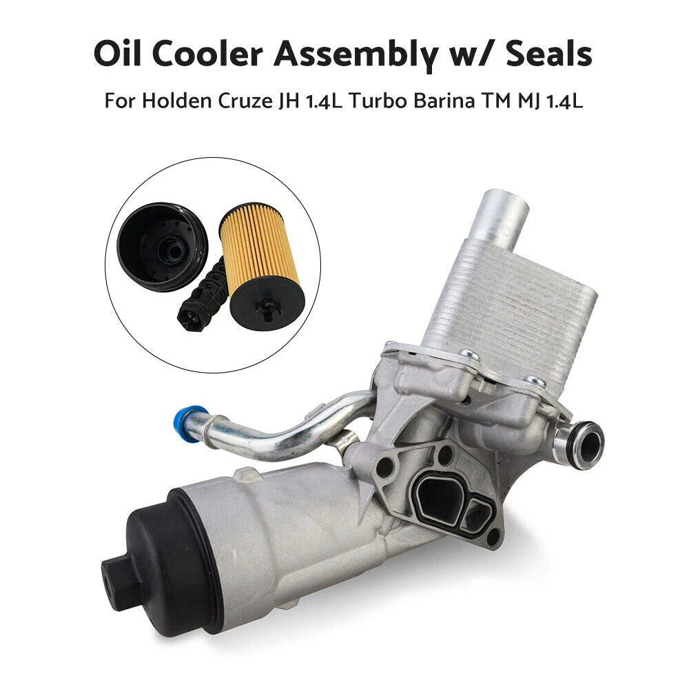 Oil Cooler Assembly with Seals for Buick Encore, Chevrolet Cruze, Sonic (2013–2020)