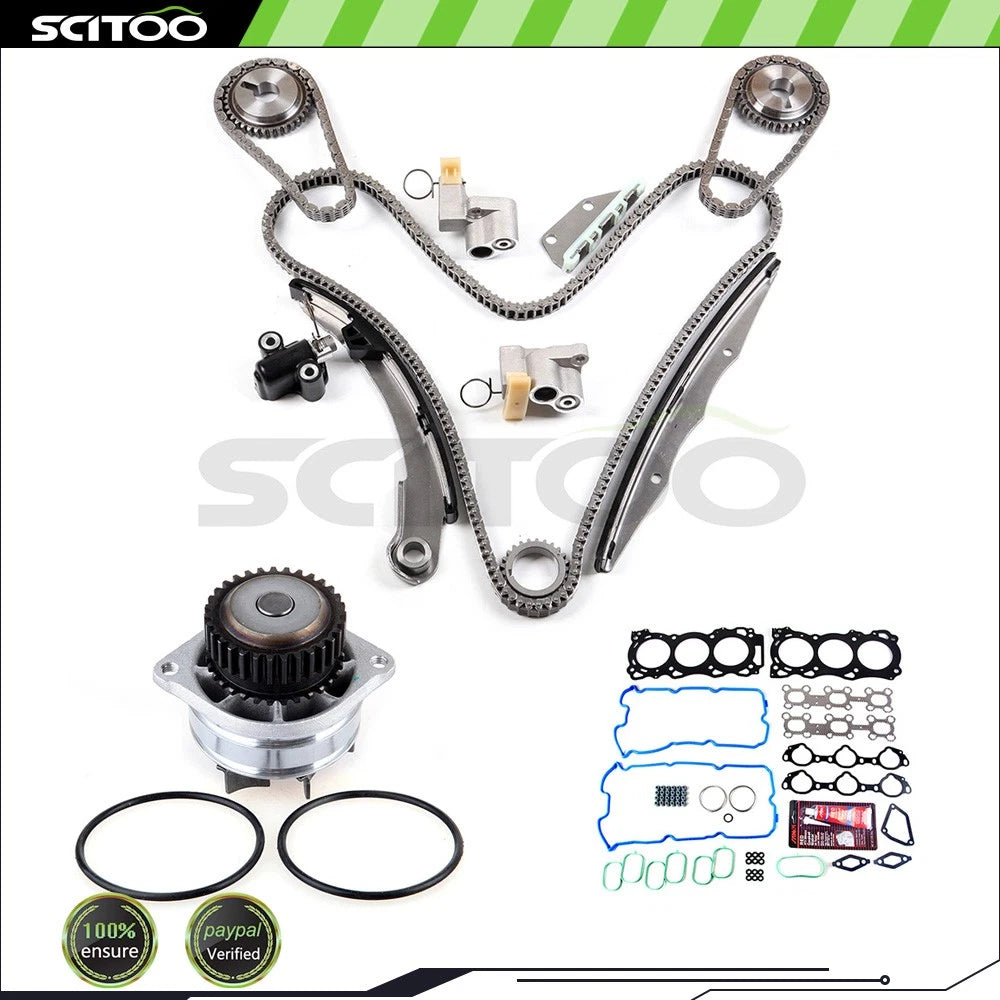 Head Gasket Set, Timing Chain Kit, Water Pump for Suzuki Equator (2009–2012)