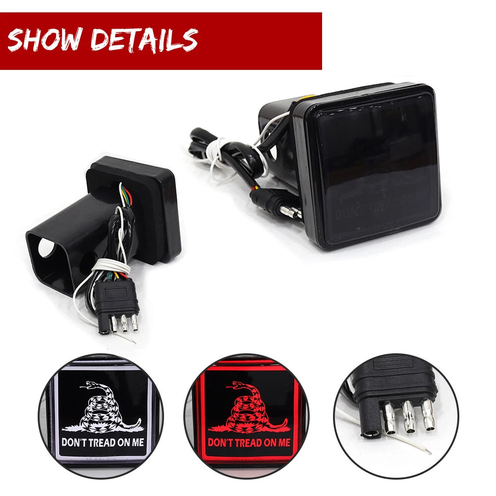 LED Tow Hitch Driving & Brake Lamp for 2" Towing & Hauling