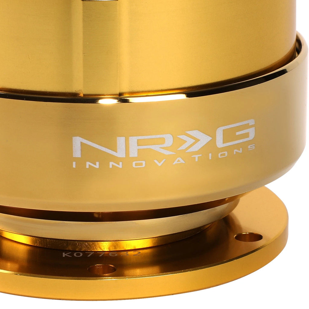 NRG SRK-200CG Chrome Gold Gen 2.0 Steering Wheel Quick Release Adapter
