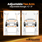 Adjustable Coilovers & Camber Toe Arm Kit for Honda Civic (2016-2021)