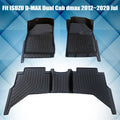 3D TPE Anti-Slip Floor Mat for Isuzu D-MAX Dual Cab (2012–2020)