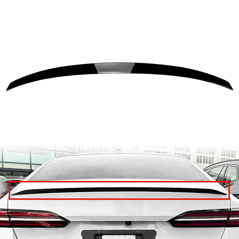 Glossy Black Rear Trunk Spoiler Wing for BMW 5 Series i5 (2024+)