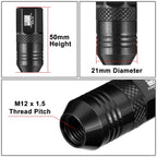 Set of 20 Open End Lug Nuts M12 X1.5 21mm OD for Multiple Models