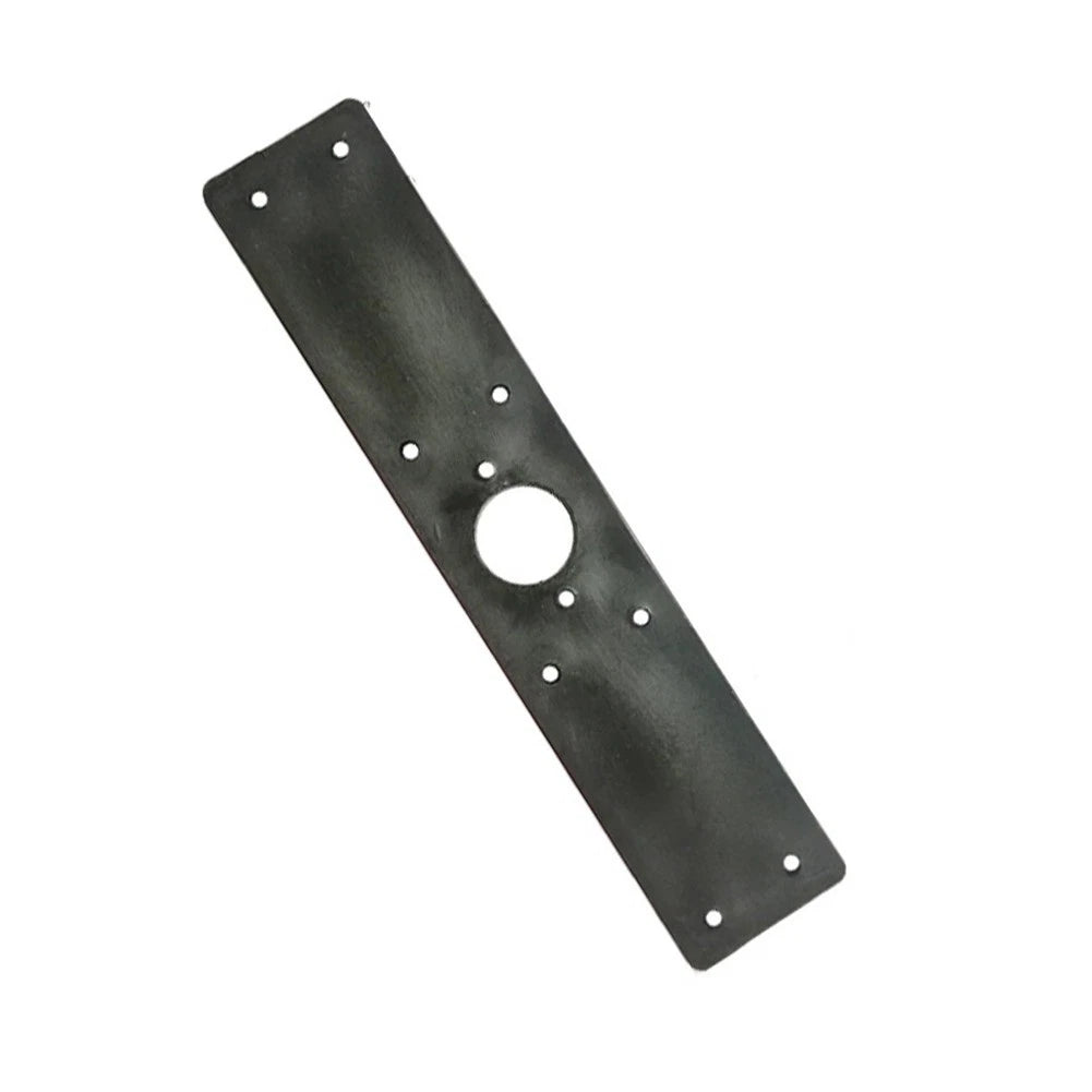 Fishing Rod Mount Board for Boat Canoe (111 Inch, Black)