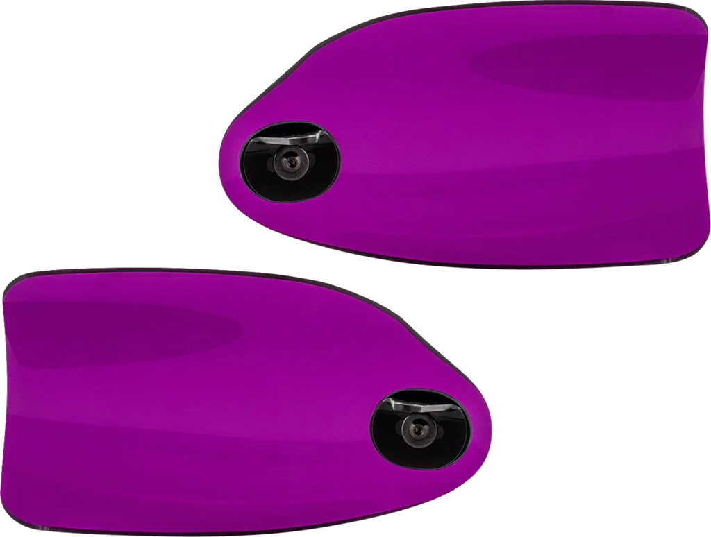 Klock Werks Flare Handguards for Harley-Davidson (Cable Clutch, Purple)