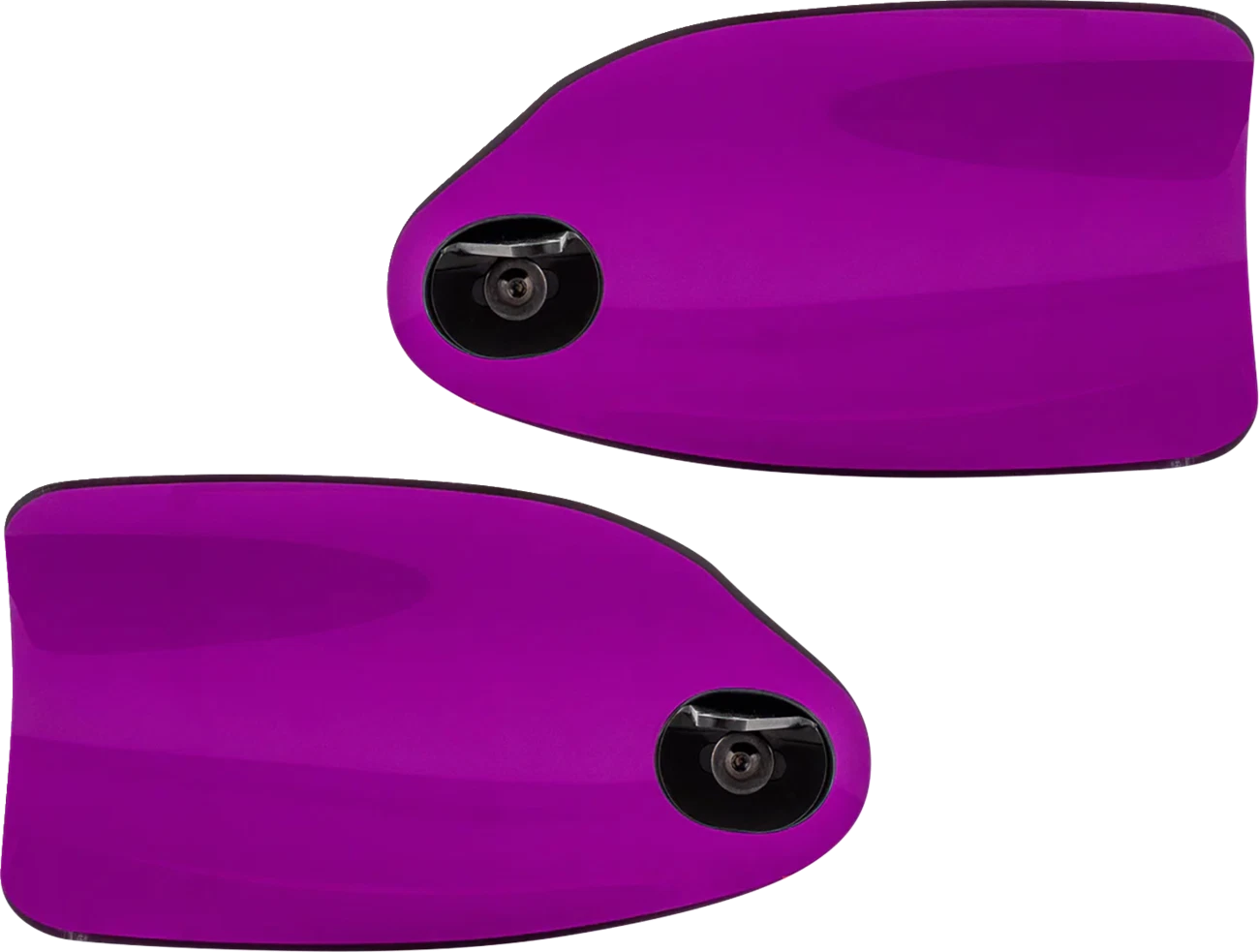 Klock Werks Flare Handguards for Harley-Davidson (Cable Clutch, Purple)