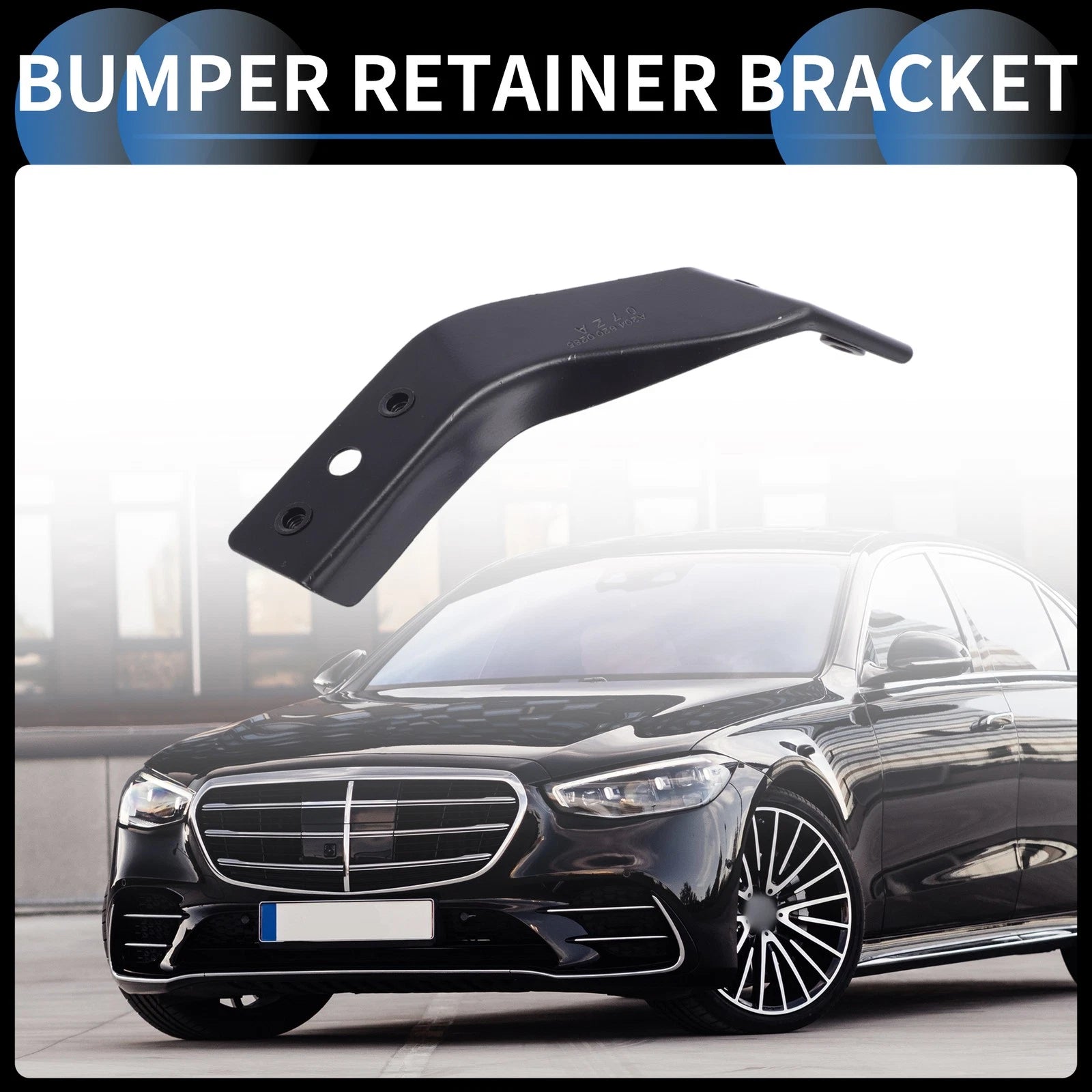 Right Front Bumper Retainer Bracket No.2046200285 for Mercedes-Benz C250 (2012–2015)