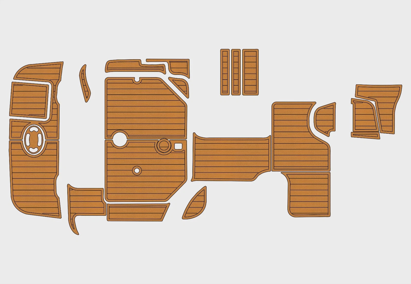 EVA Deck Flooring Mat for Sea Ray 260 Sundancer (2002–2004)
