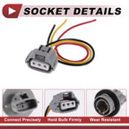 Front Turn Signal Light Socket Wiring for Toyota Avalon (2013–2017) No. 9007599106