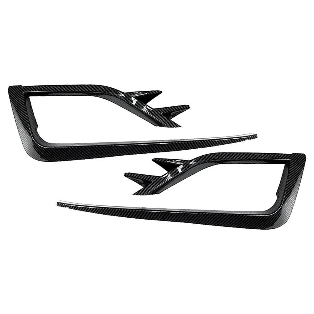 Carbon Fiber Fog Light Lamp Cover for VW Golf MK7.5 (2017–2019)