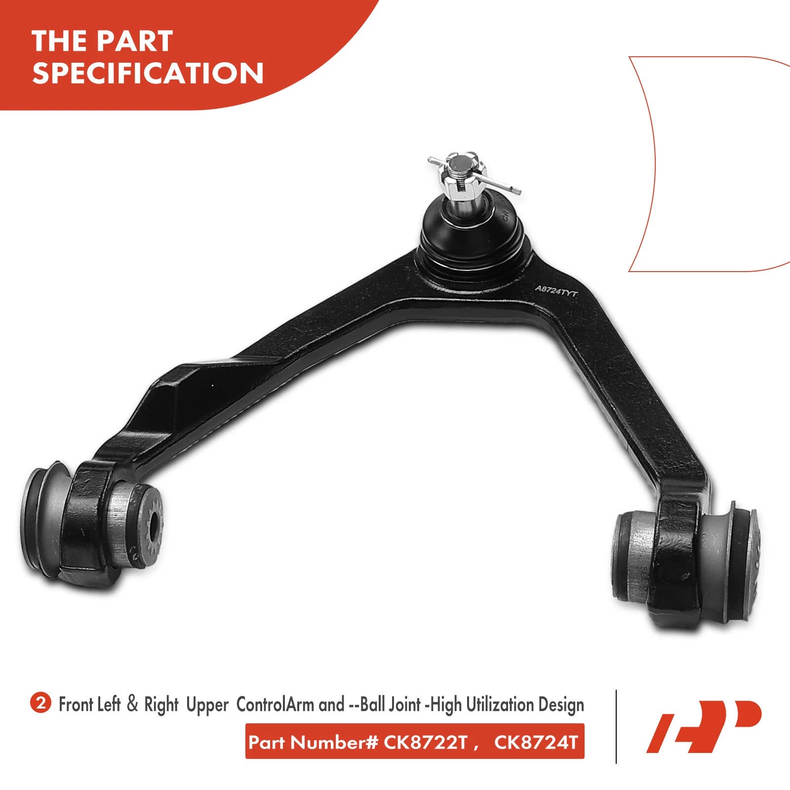 Set of 14 Control Arms with Ball Joints for Ford F-150 F-250 (1997–2003)