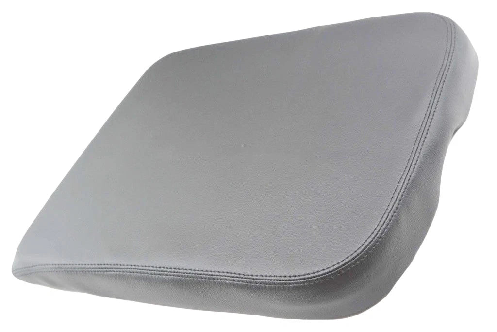 Center Console Armrest Cover for Dodge Ram (2002–2008) Gray Leather Synthetic