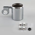 Chrome Cup Bottle Holder for Chopper Cruiser Bobber (7/8" 1" 1-1/4")