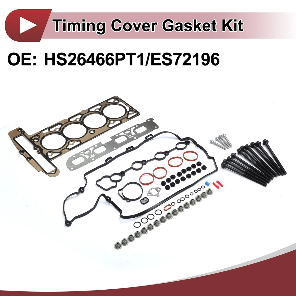 Timing Cover Gasket Kit for Chevrolet HHR 2.2L (2009–2011) Set of 1
