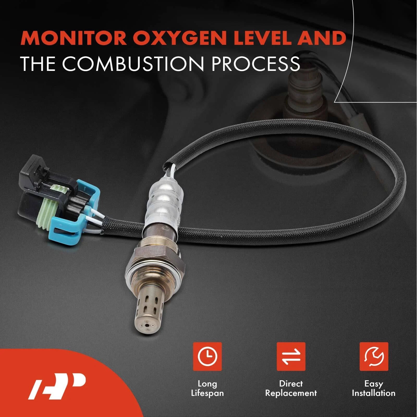 Oxygen Sensor for GMC Savana 2500/3500, Sierra 2500HD, Yukon