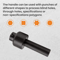 Rotary Broach Tool Holder 3/4" Shank for 500" x 1-3/4" Rotary Broaches