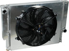 2X Aluminum Radiator + 16" Fan + Shroud for BMW E36 323i 325i 328i (1992–1999)