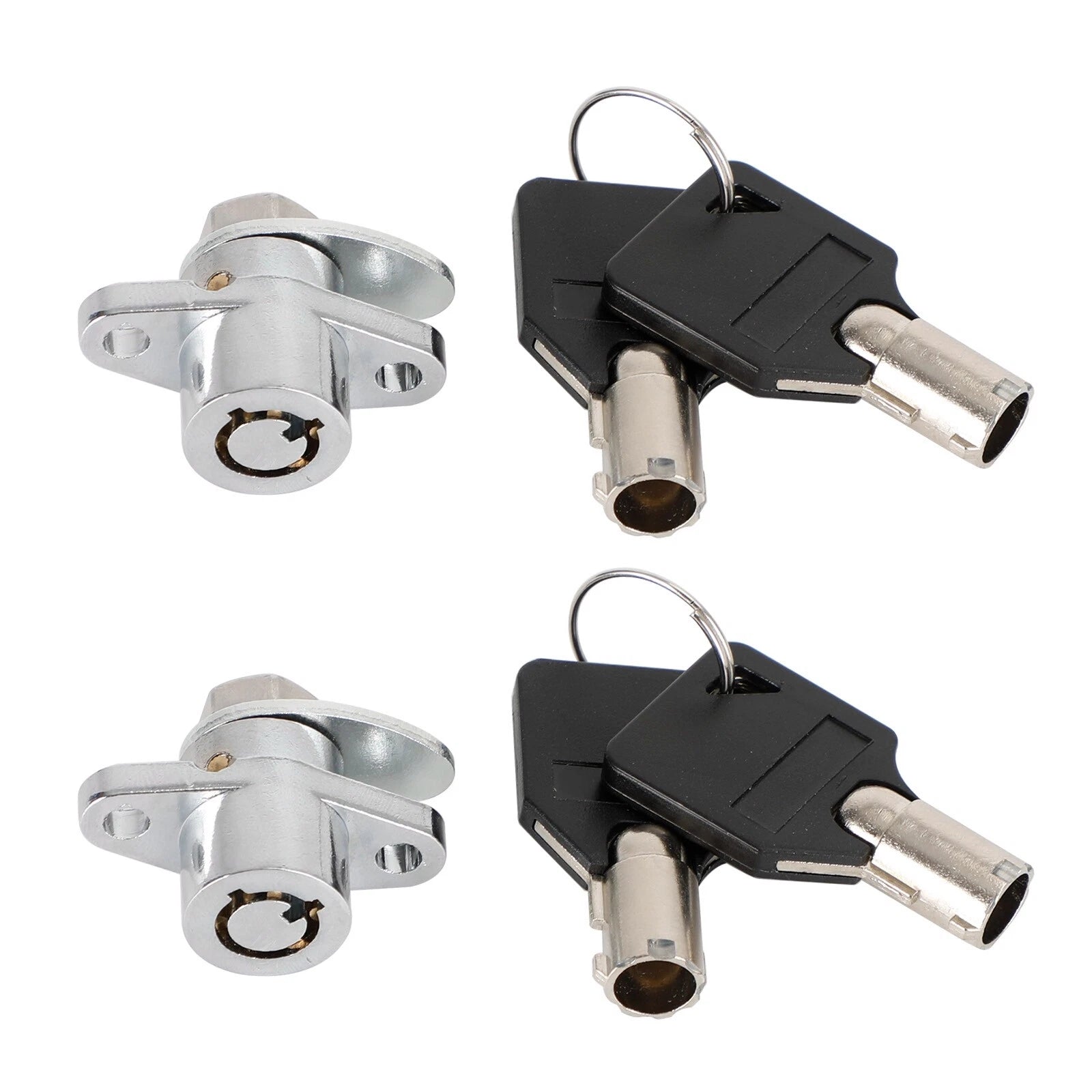 Saddlebag Lock Set with 4 Keys for Harley Touring FLH/T Street Electra Road Glide (1993–2013)