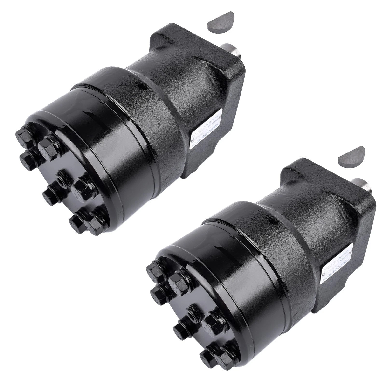 2Pcs Hydraulic Motor for Char-Lynn H Series (Standard 4-Bolt)