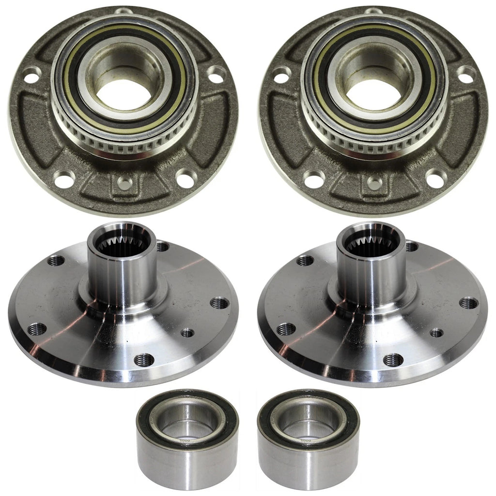 Set of 4 Wheel Hubs for BMW 325 328 323 318