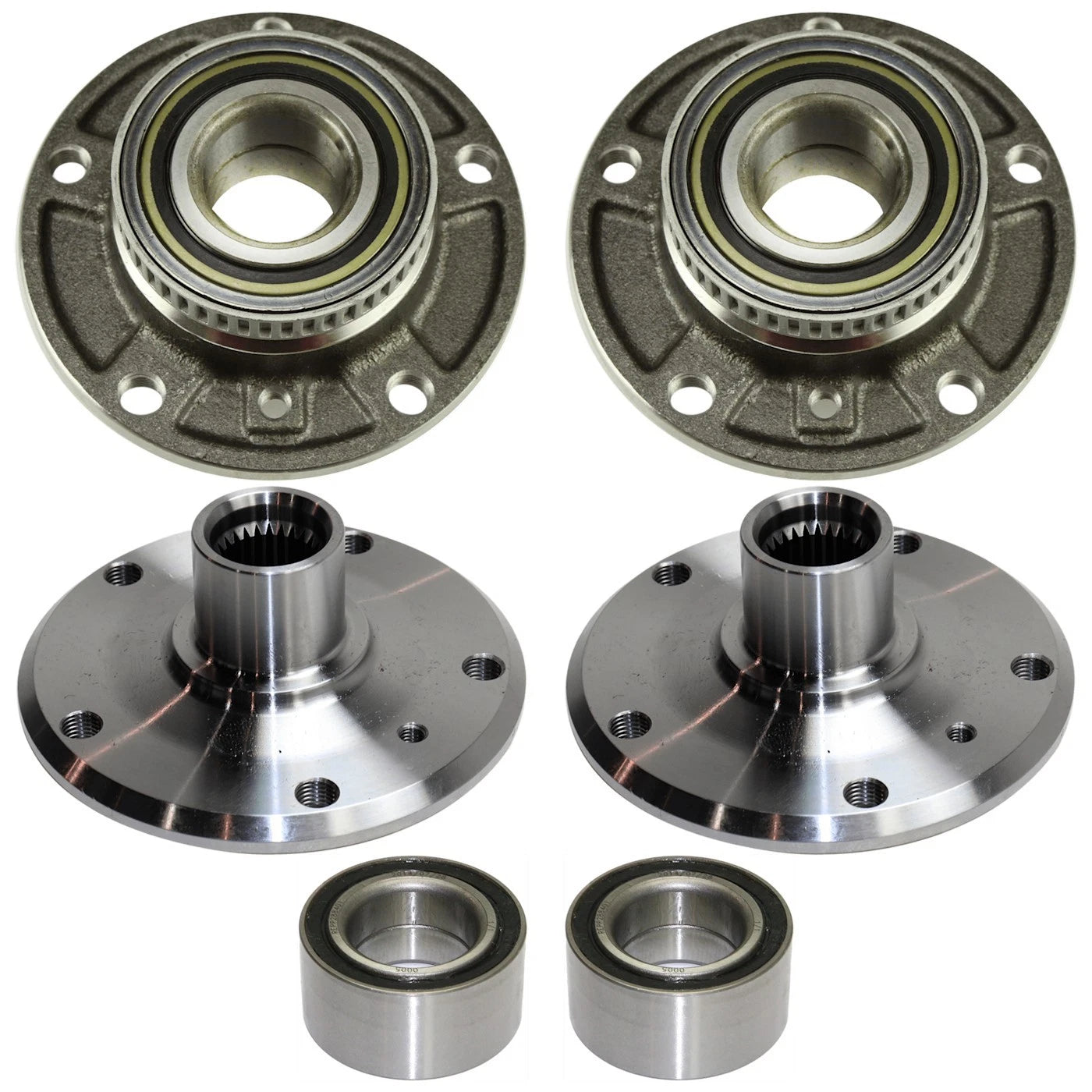Set of 4 Wheel Hubs for BMW 325 328 323 318