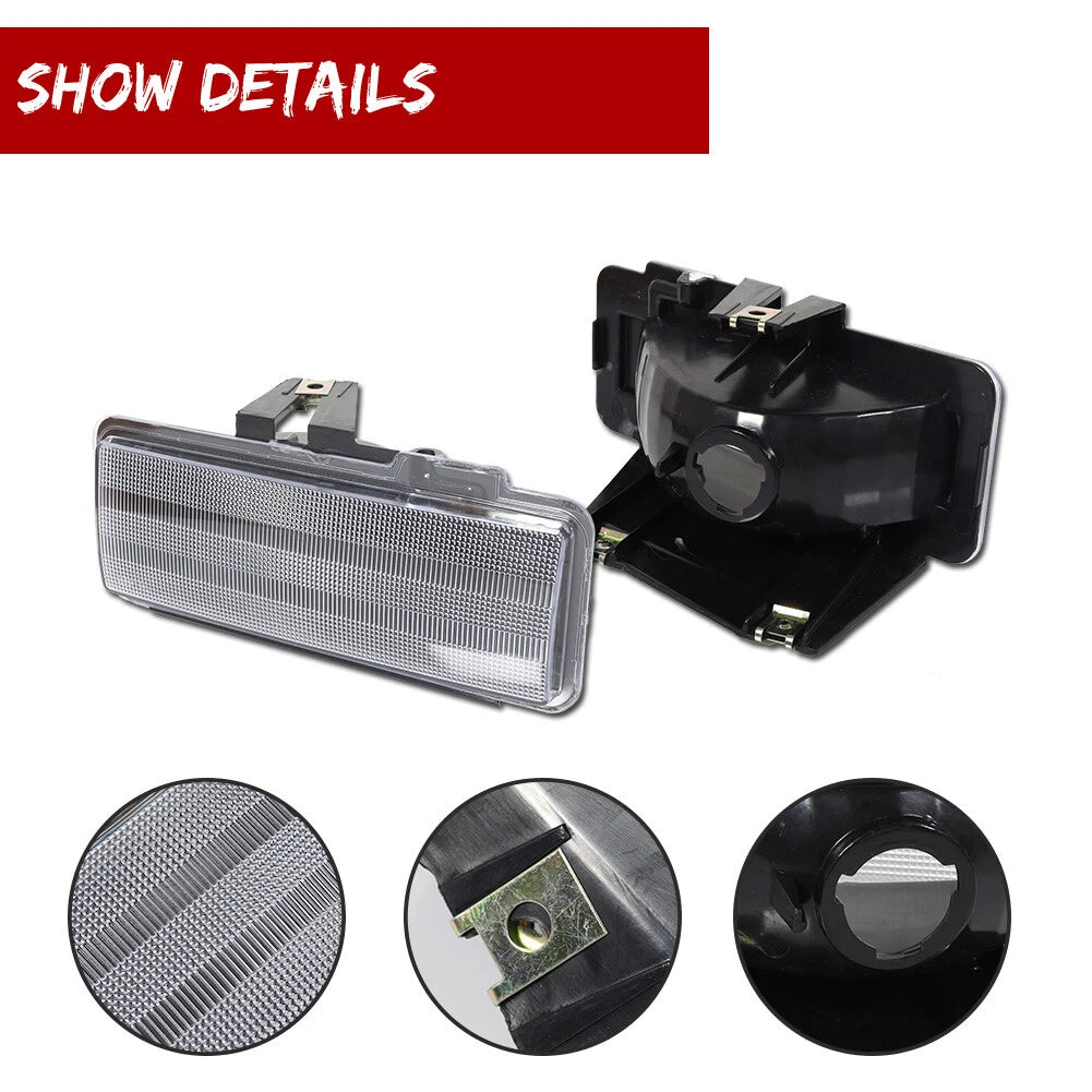Turn Signal Light Housings for Chevy S10 GMC Sonoma Jimmy Blazer (1994–1997)