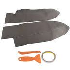 Set of 2 Leather Front Door Panels Armrest Covers for Honda CR-V (2007–2012)