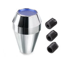 Aluminium Silver Gear Shift Knob for Universal Manual Shifter Lever