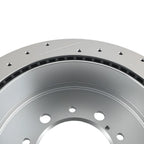 Rear Left and Right Brake Rotors Kit for Lexus LX570 and Toyota Land Cruiser (2008–2021)