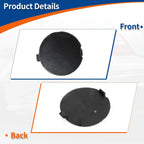 Front Tow Hook Cover for Mazda CX-3 (2016–2021) No.D10J50A11A Shooting Star Grey