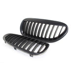 Front Bumper Upper Mesh Grille for BMW M6 E63 E64 (2006–2010) Matte Black
