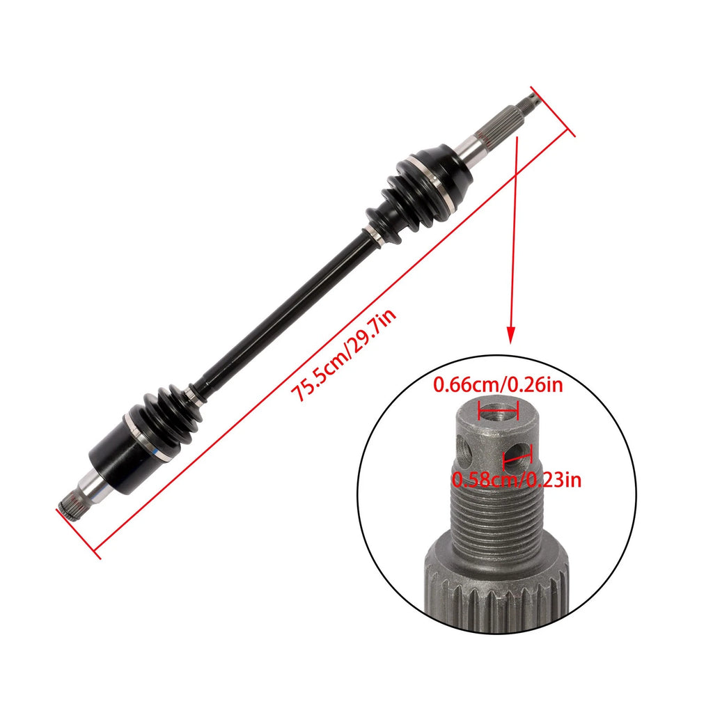 CV Axles Drive Shaft for Polaris RZR S 800 (2009–2014)
