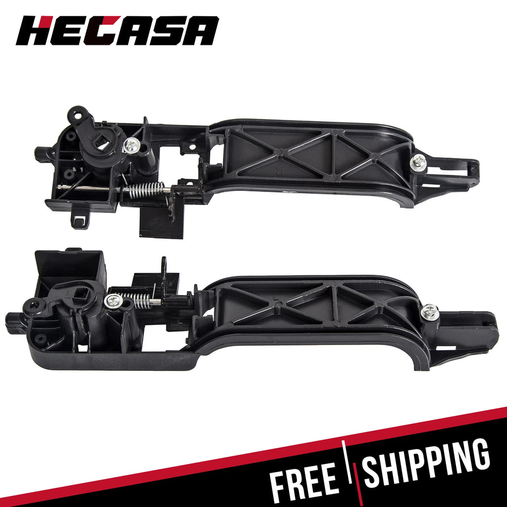 Set of 2 Outer Front Door Handle Reinforcements for Ford Focus (2000-2007)