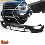 Front Bumper Face Bar for Ford F-150 (2021–2023) w/Park Sensor & Fog Light Holes