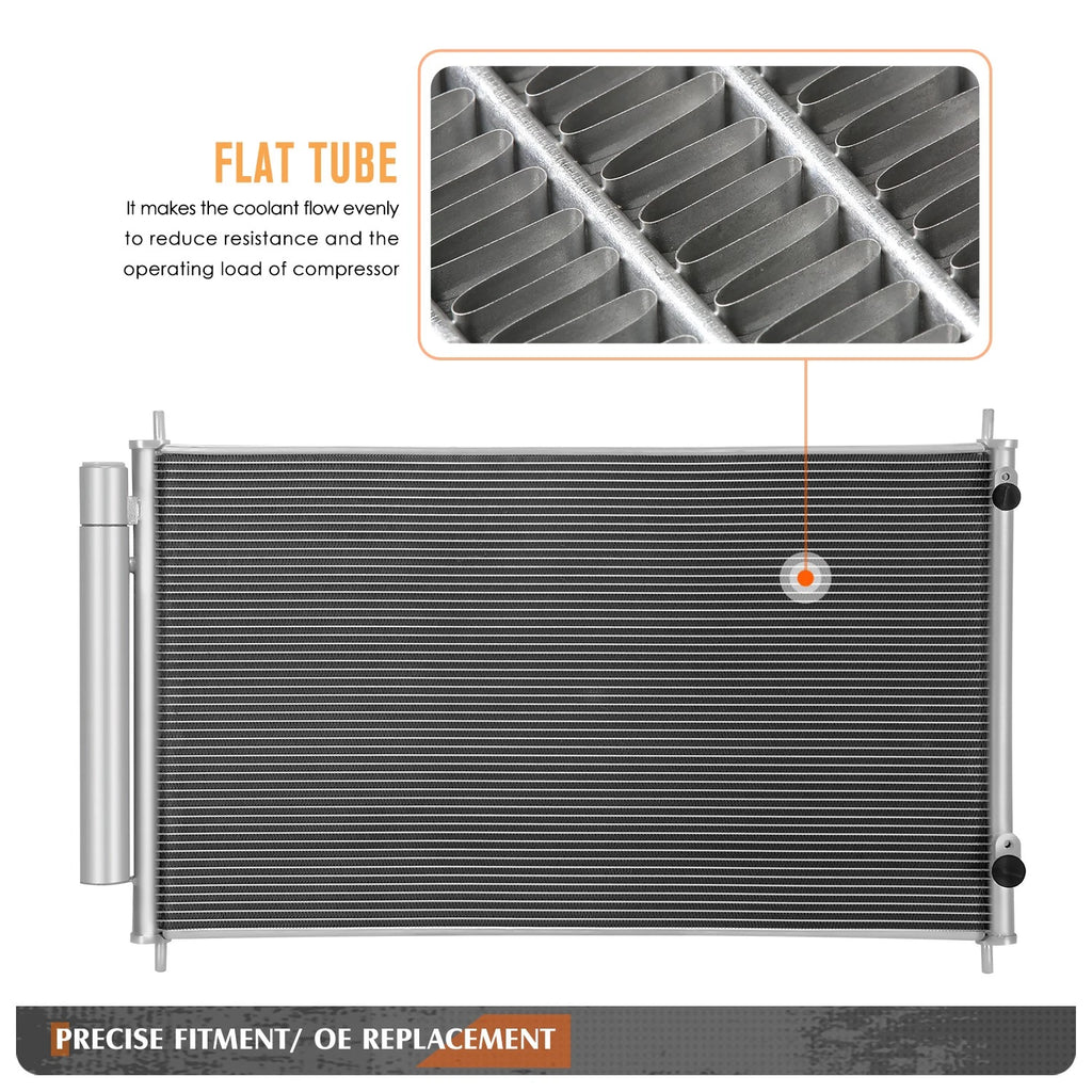 A/C Condenser for Toyota Prius C (2012–2019) Aluminum Core Replacement