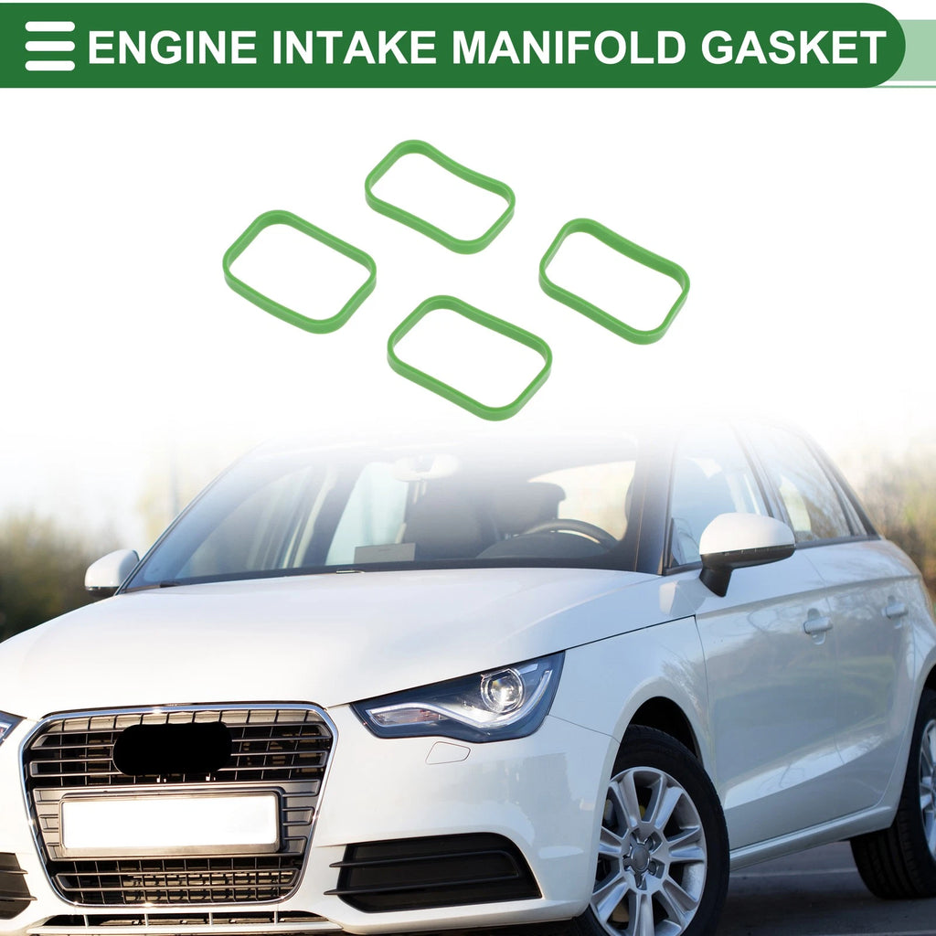 Set of 4 Engine Intake Manifold Gaskets for Audi A1 (2010–2015) No. 03C129717J