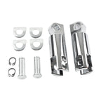 Pair Male Mount Foot Peg Extensions for Harley Sportster, Touring, Softail, Dyna