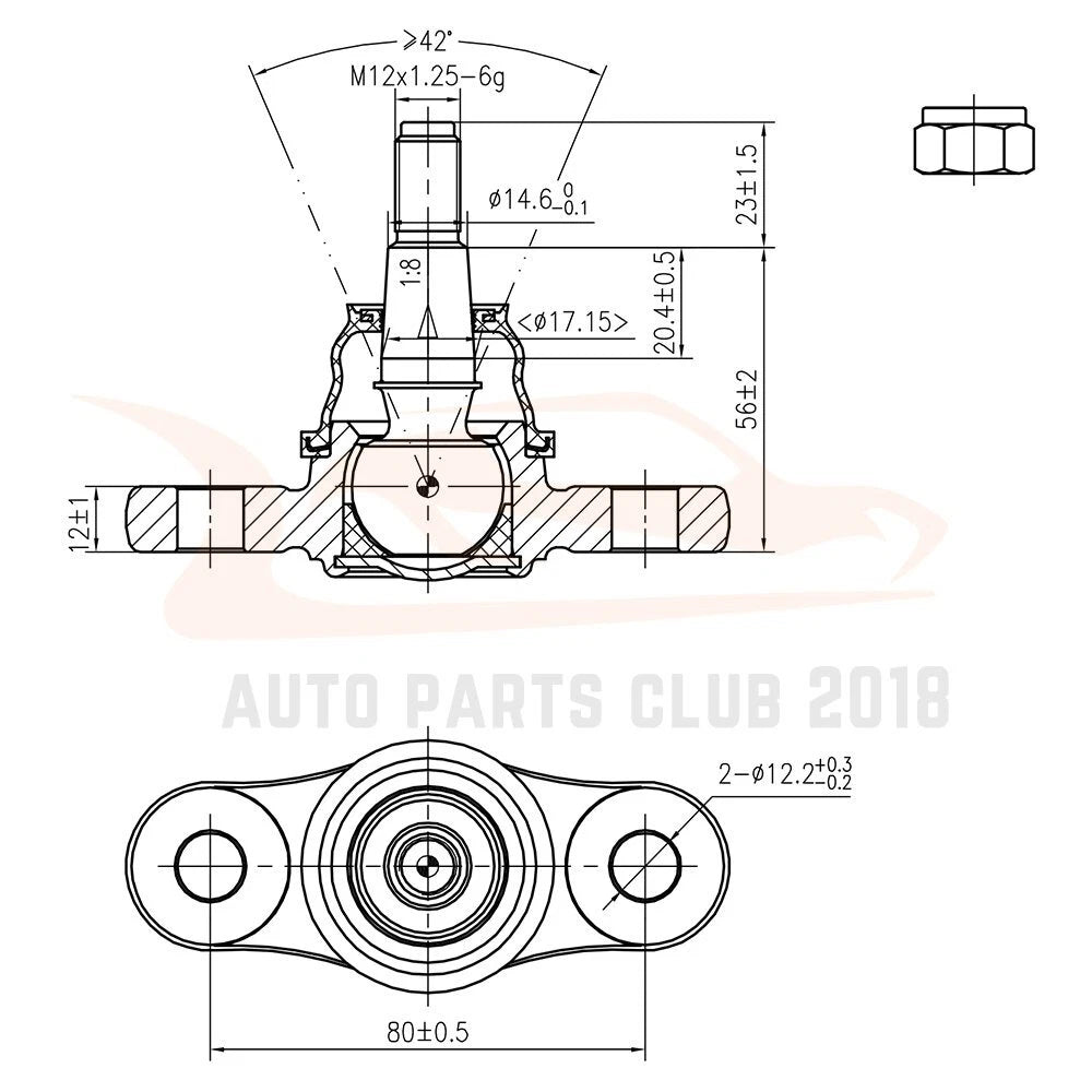 Set of 8 Front Lower Control Arms Ball Joints Tie Rods for Ford Tucson (2005–2009)