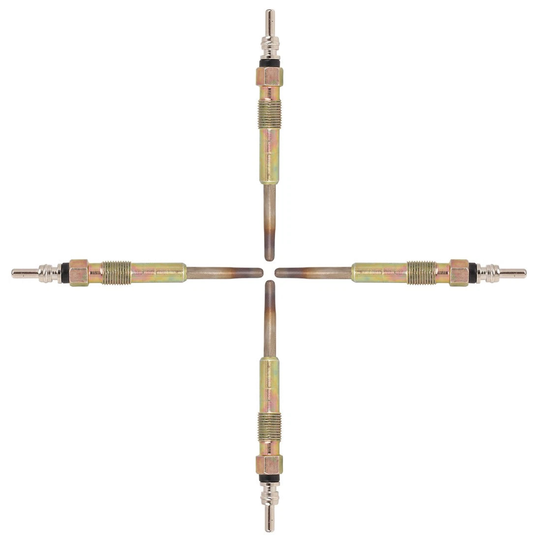 Set of 4 Diesel Heater Glow Plugs for Audi A3 (2003–2010)