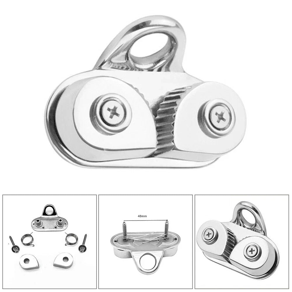 Rope Clamp Cam Stainless Steel for Marine Boat