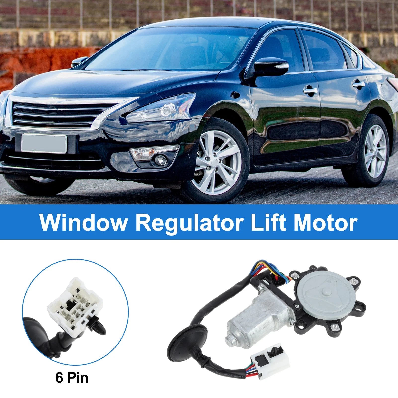 Power Window Regulator Lift Motor for Nissan Altima (2003–2006) No.742515