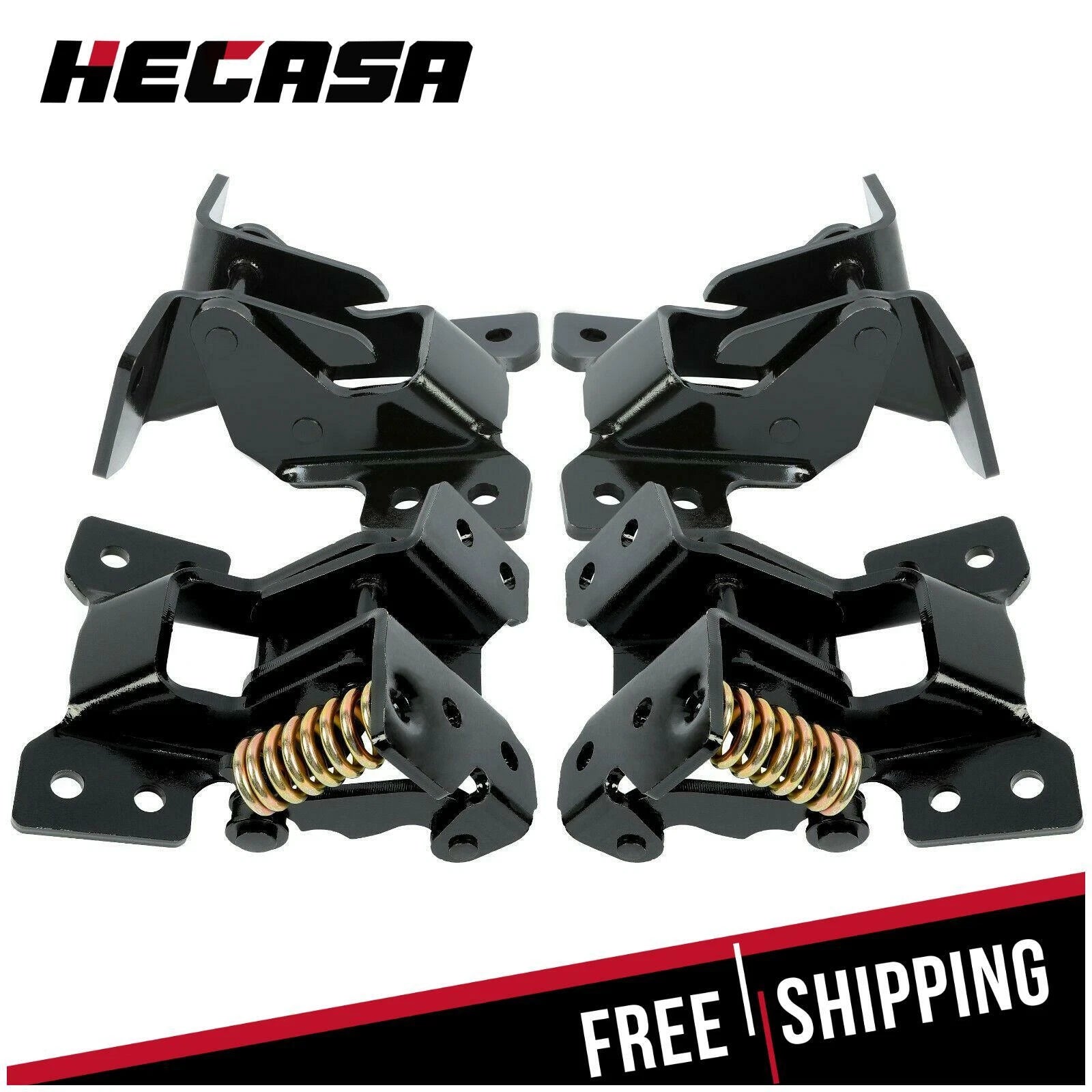 Set of 4 Door Hinges for Chevy Nova/Camaro/Firebird (1968–1979)