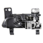 Black Inside Right Door Handle with Chrome Lever for Subaru Toyota