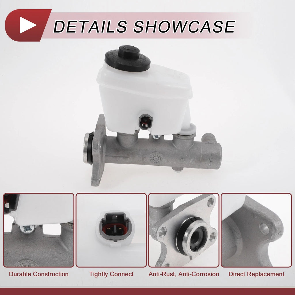 Brake Master Cylinder with Reservoir No. 472013D141 for Toyota Hilux (1988–1997)