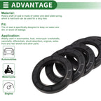 Set of 5 Oil Seals NBR Rubber 40x62x7mm for Various Models 
